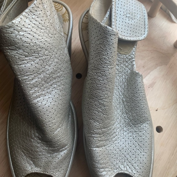 Fly London wedge peeptoe shoes size 39 - Picture 2 of 6